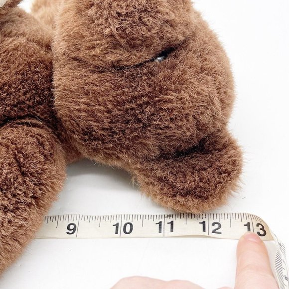 Gund Brown Tan Feet Teddy bear 1991 Plush Stuffed Animal 13 Inch - Picture 7 of 7